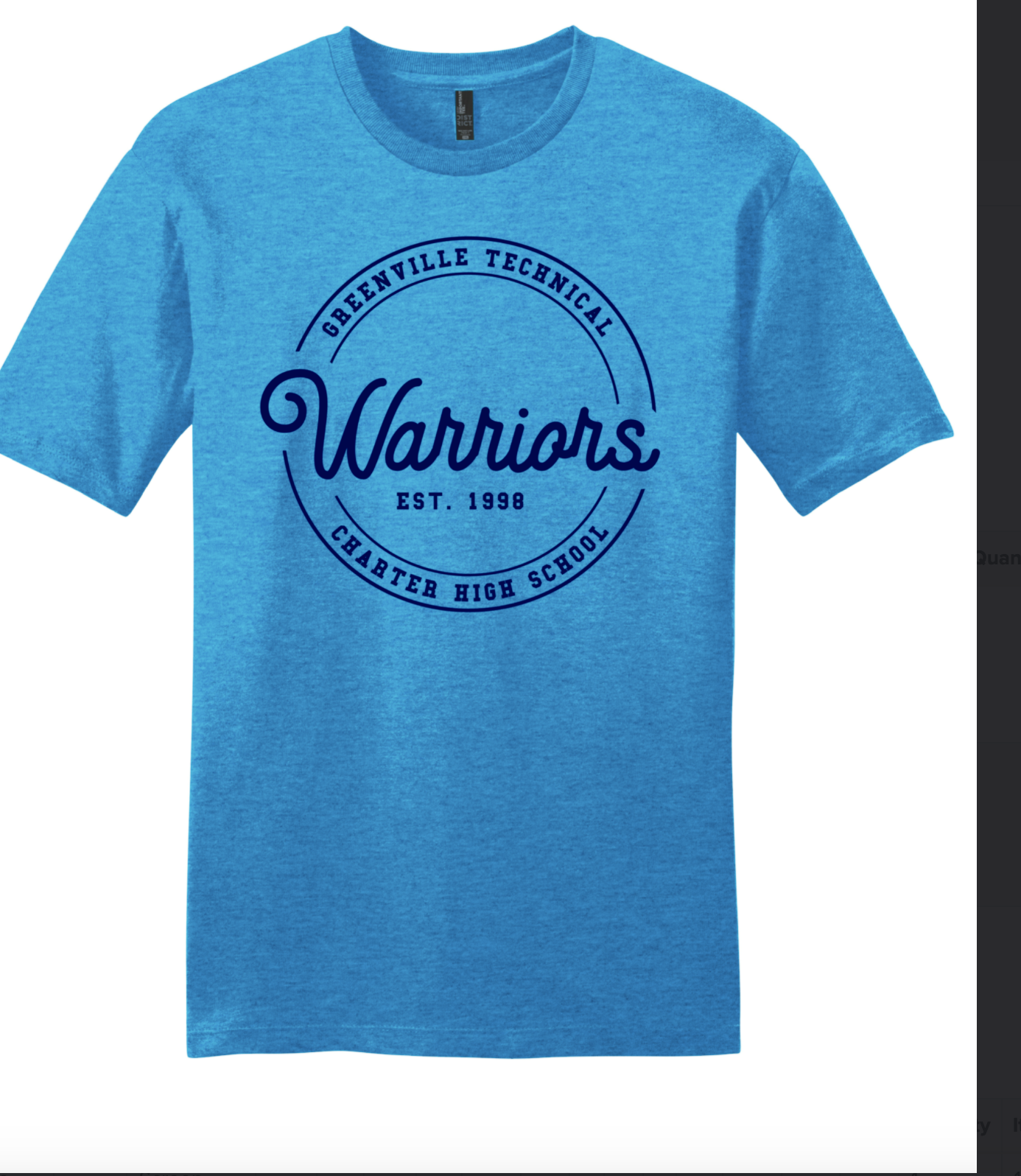 Warriors Est. 1998 Short Sleeve T-Shirt Design by GTCHS Student, Olivia ...